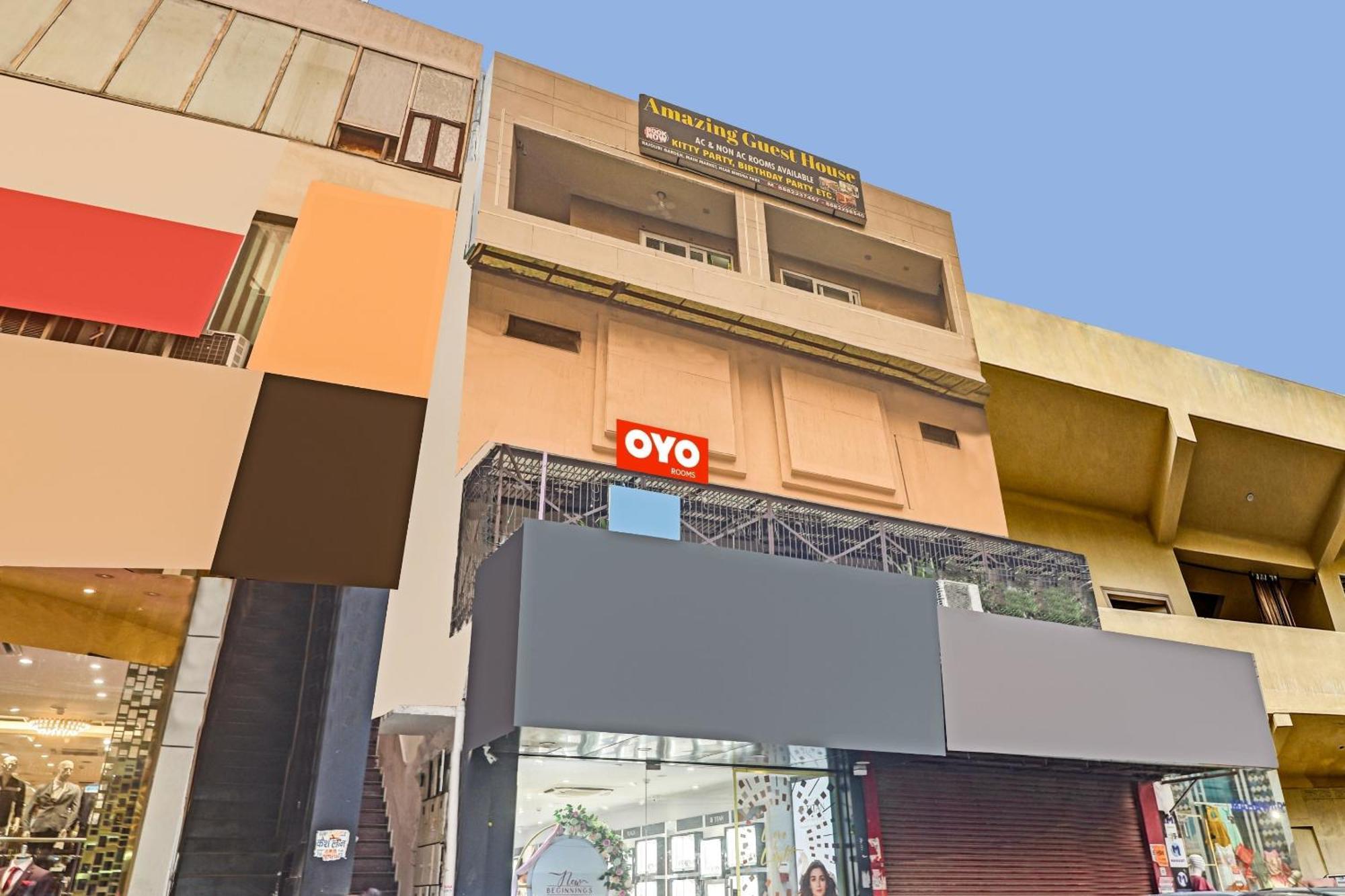 Hotel O Amazing Guest House New Delhi Luaran gambar